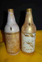 CONJUNTO DE GARRAFAS DECORADAS - EXCLUSIVAS - ENTREGA RÁPIDA - FRETE GRÁTIS!